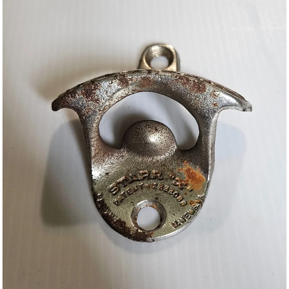 Vintage Coca-Cola Starr X Wall Mount Bottle Opener Brown Mfg Co Newport News VA‎